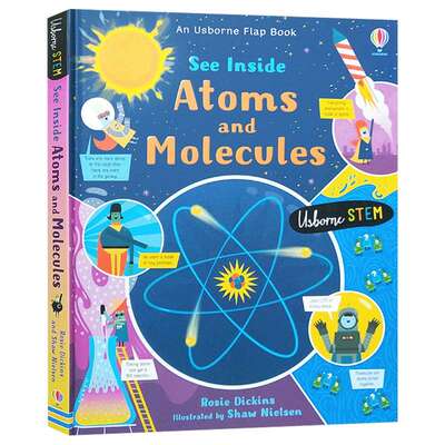 英文原版 See Inside Atoms and Molecules 偷偷看里面系列之原子和分子 英文版