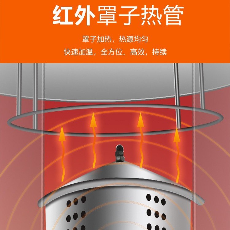 CY-680D自动旋转圆筒烤鸭炉 电热恒温烤肉炉烤鱼炉烤五花肉炉