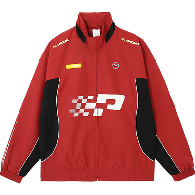 Puma/彪马正品2024年冬季男女运动廓形休闲立领拉链夹克外套