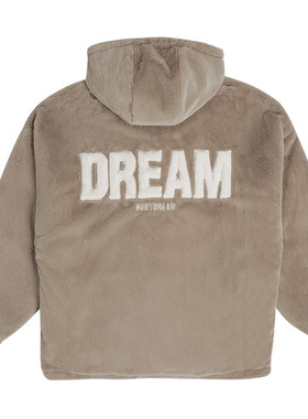 BODYDREAM座山雕加厚毛绒外套男冬装仿皮毛保暖cozy松绒系棉服