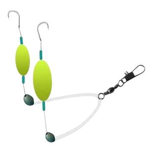 线双钩跑铅抗走水双钩成品户外钓鱼伊势尼金海夕防挂底钩