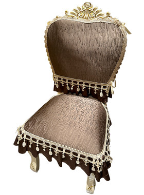 2026新款欧式餐桌椅坐垫家用高档现代四季防滑美式皮凳子椅子套罩
