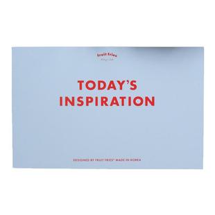 韩国fruitfries灵感小手帐工作学习记事本ins风今日事手拿笔记本