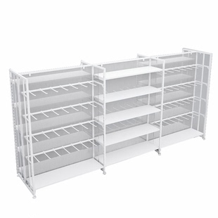 名创货架多功能双面中岛文具精品饰品玩具宠物店手机壳超市展示柜