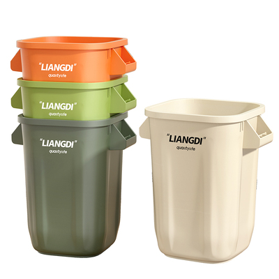 垃圾桶靓涤工业风无盖24L