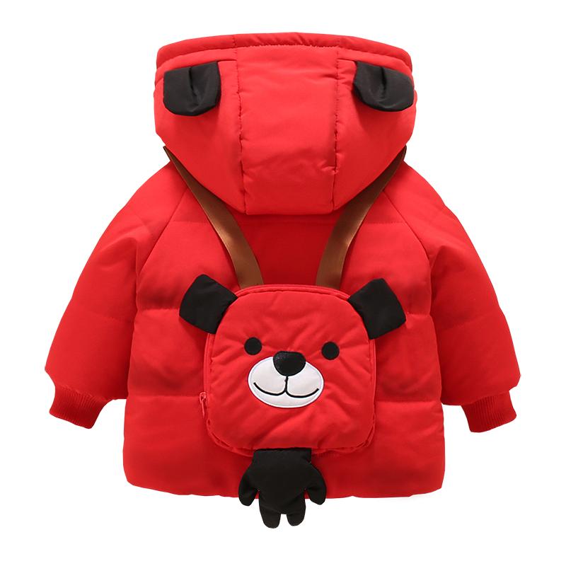寶寶嬰兒套裝加絨加厚羽絨棉服男童冬裝棉襖小童保暖冬季棉衣外套