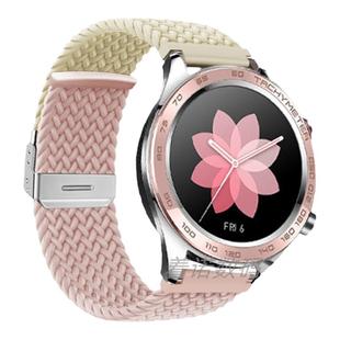 适用华为荣耀Magic 梦幻系列流沙杏Watch3 Pro腕带拼色尼龙手表带