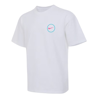 NIKE耐克短袖男夏季新款休闲印花圆领棉质半袖运动T恤HJ3407-100