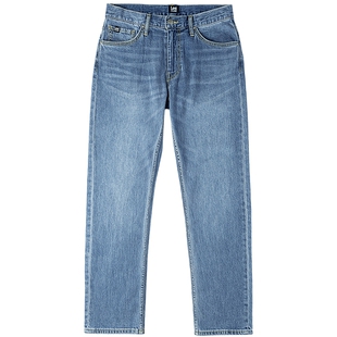 【张凌赫代言】Lee26春夏新品五袋款标准中腰726直筒牛仔裤浅蓝男