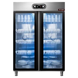 小霸王消毒柜商用餐饮不锈钢大容量热风循环餐具碗筷保洁柜饭店