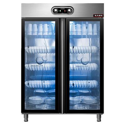 小霸王消毒碗柜商用全无磁不锈钢