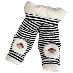 女宝宝羊毛蚕丝棉打底裤超厚夹棉女童冬季女婴儿一条过冬保暖棉裤