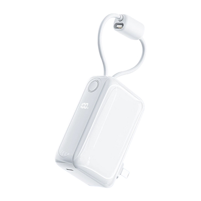 [充电宝3c认证可上飞机]2026新款自带线插头10000毫安大容量随身便携带适用iPhone16苹果17手机专用移动电源