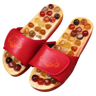 鹅卵石指压板拖鞋超慢跑足底按摩脚垫中医脚踩款脚底按摩垫趾压板