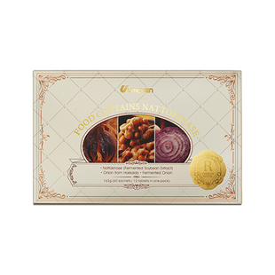 Umeken纳豆洋葱二合一 进口纳豆激酶高活性中老年心脑血保健