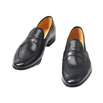 特伦德复古乐福鞋套脚鞋