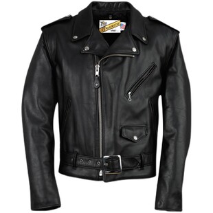 美产Schott NYC肖特皮衣118裸牛皮外套经典款摩托车男士皮夹克