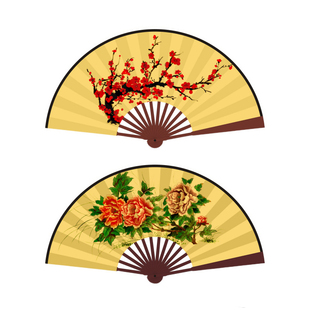 折扇舞蹈专用易开合古风舞蹈扇子道具戏文说同款跳舞扇演出中国风