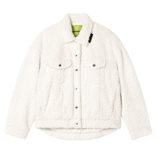 明星同款 Heurueh NEWSBOY夹克 颗粒绒保暖皮草 百搭款 秋冬保暖