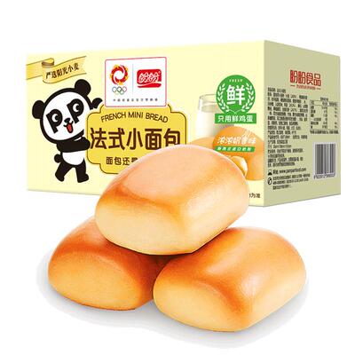盼盼法式小面包整箱奶香味早餐包