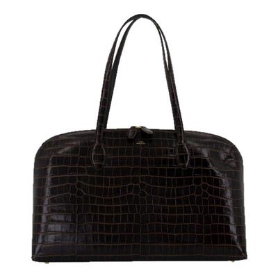 TOTEME Day Shopper 日用购物袋皮质棕色