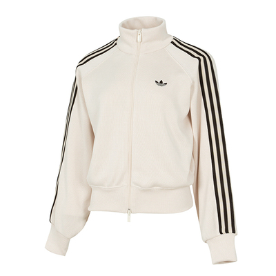 阿迪达斯三叶草立领外套女2026春季新款运动服针织休闲夹克KQ5490