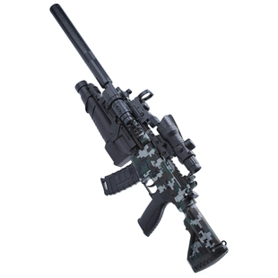 M416电动连发玩具枪水导弹自动手自一体儿童男孩枪礼物三角洲行动