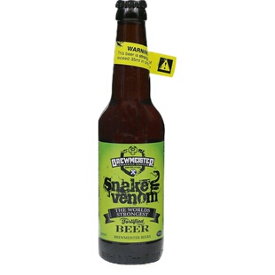67.5度蛇毒啤酒布瑞美斯特烈性高度精酿苏格兰进口毒蛇
