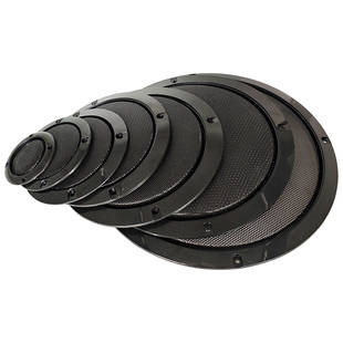 2寸3寸4寸5寸6.5寸喇叭网罩音箱扬声器黑色防护网壳金属漆保护罩