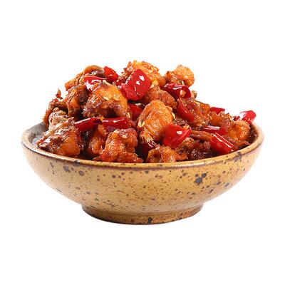江志忠辣子鸡165g*2袋香辣开袋即食休闲零食解馋下酒追剧四川特产