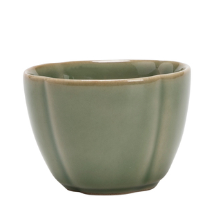 复古青瓷茶杯品茗杯功夫茶具喝茶小茶碗单个杯子客人杯普洱茶盏