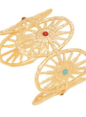 【陈昊宇同款】莓拉沙海回响法式复古开口戒指/耳环/手镯