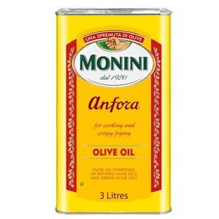意大利原瓶原装进口莫尼尼高温精炼橄榄油3L烹饪食用油