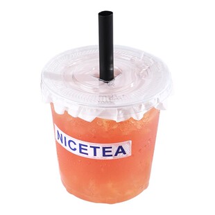一次性奶茶杯带盖柠檬茶杯子网红自制冷饮品果汁杯饮料透明打包杯