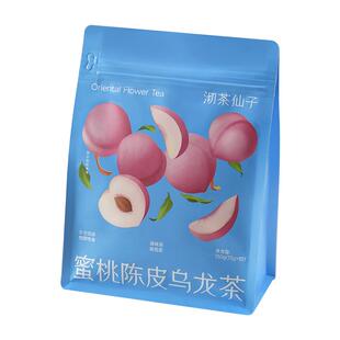 沏茶仙子蜜桃陈皮乌龙茶润脾胃蜜桃乌龙茶养生热泡花果茶水果茶包