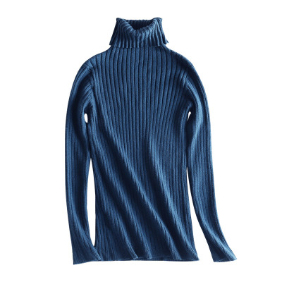 内搭高领配大衣可外穿长袖针织衫