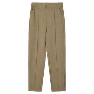 Outlets专柜撤柜正品 DN冬装2025新款松紧腰长裤遮肉显瘦休闲裤女