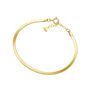 YIN隐 「易」金色流光手链18K金Au750叠戴蛇骨奢侈品珠宝礼物