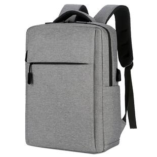 背包男士双肩包定制LOGO印字图案大容量商务电脑包学生书包旅行包