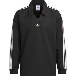 Adidas/阿迪达斯官方正品三叶草男女宽松休闲耐穿户外长袖IY7379