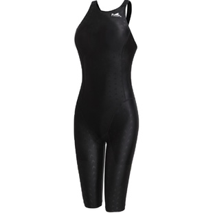 英发五分及膝连体游泳衣专业基础款竞技国家鲨鱼皮泳衣FINA认证队