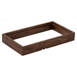 实木烧水壶底座20*37CM通用金灶配件电茶炉茶台嵌入式煮茶