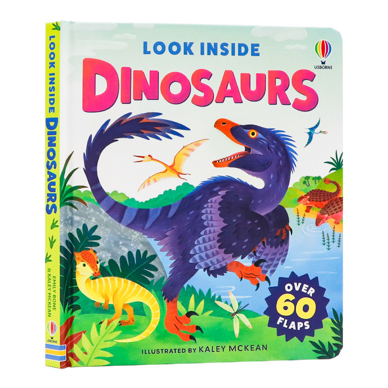 偷偷看里面系列恐龙英文原版