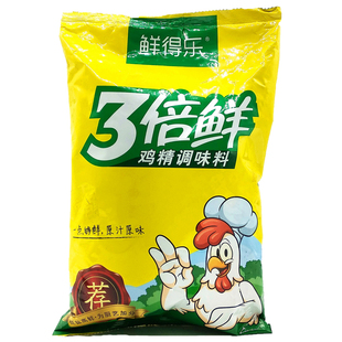 鲜得乐三倍鲜鸡精908g*10大袋整箱商用3倍鲜火锅鸡鲜精粉增鲜调料