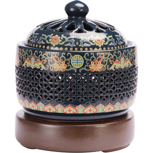 电子香薰炉插电香炉定时调温电熏香炉家用室内檀香炉高温品香炉