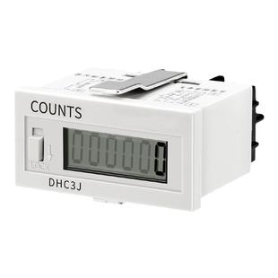 DHC3J电子式计数器断电记忆工业DHC3L累时器6位数显220V机械冲床
