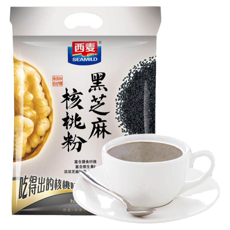 西麦黑芝麻核桃粉独立包装