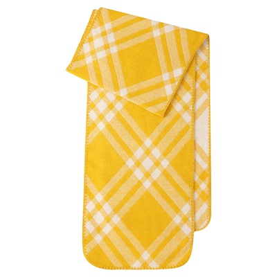 我勒个双面格纹围巾！秋冬随便搭