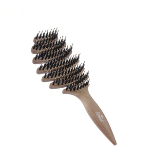 KRRAMEL【代王直播间】生日礼物松塔猪鬃梳蓬松颅顶按摩头皮梳子