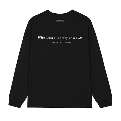 Madcloud重磅春秋打底衫长袖T恤